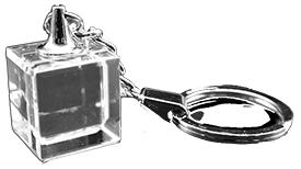 Porte-clés-cube