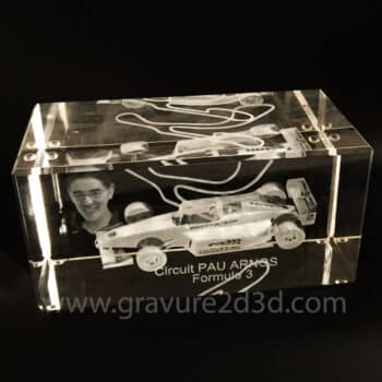 trophee en verre à personnaliser