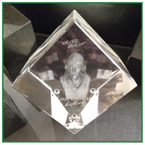 Bloc de verre pan coupé