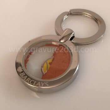 porte cles publicitaire metal original