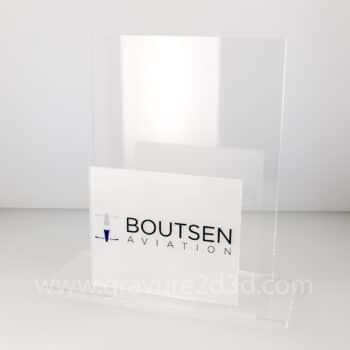 presentoir plexi sur mesure