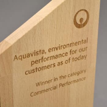 trophee personnalise en bois