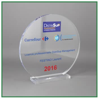 trophee pmma sur mesure