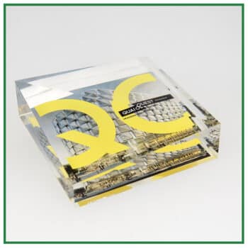 bloc plexi personnalisé