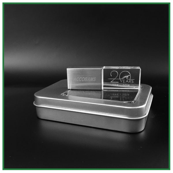 clés usb en verre personnalisées