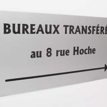 Plaques de signalétique gravées ou imprimées - Signalétique murale personnalisable