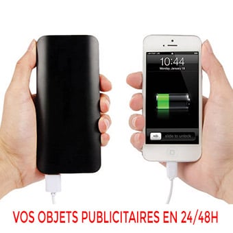 Batterie de secours publicitaires