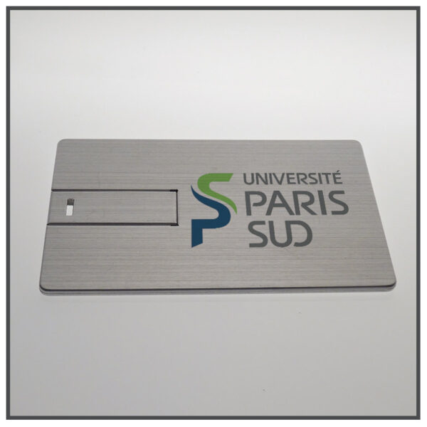 clef usb carte métal