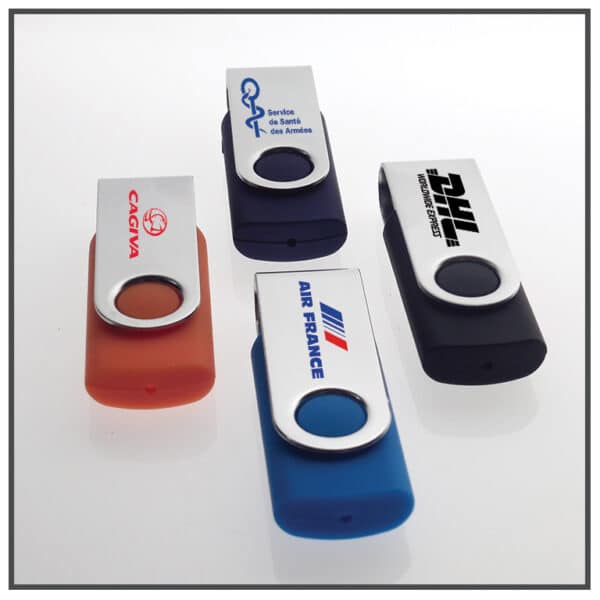 clés usb publicitaires personnalisées twister
