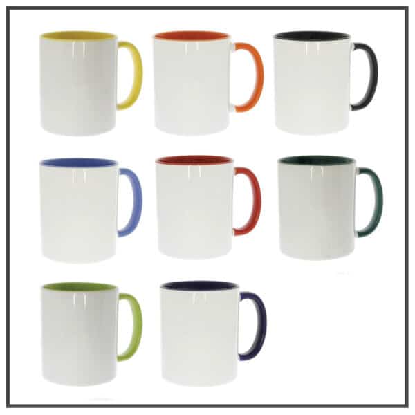 mug personnalisé bicolor