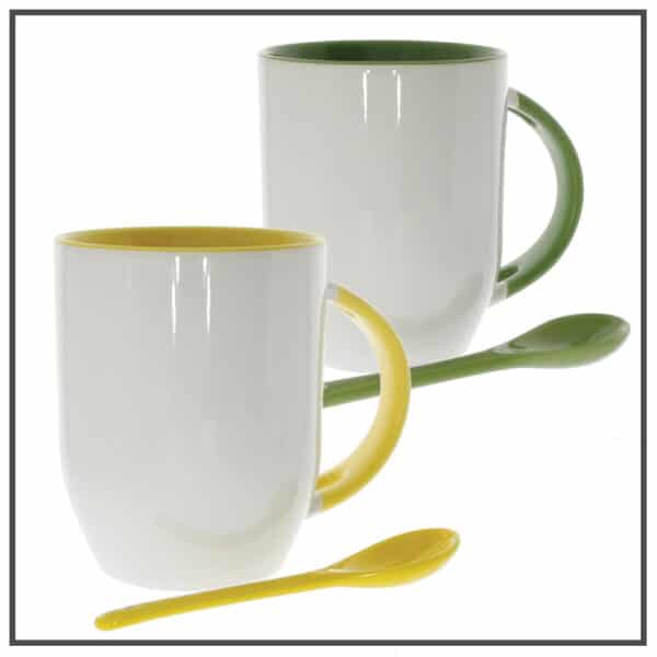 mug personnalisé bicolor