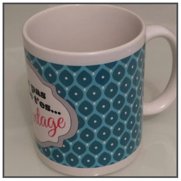 mug avec marquage logo