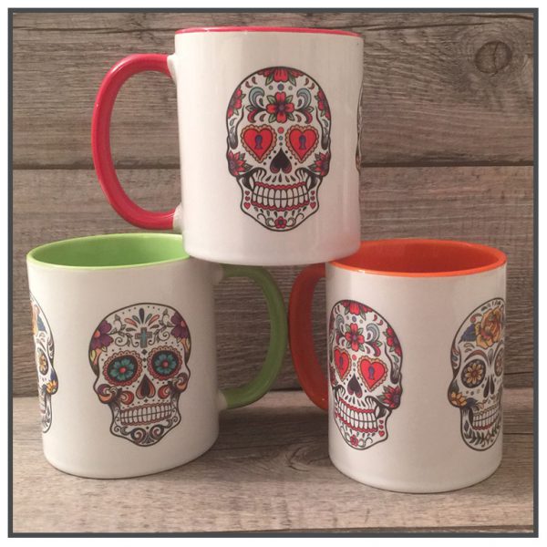 mug publicitaire bicolor
