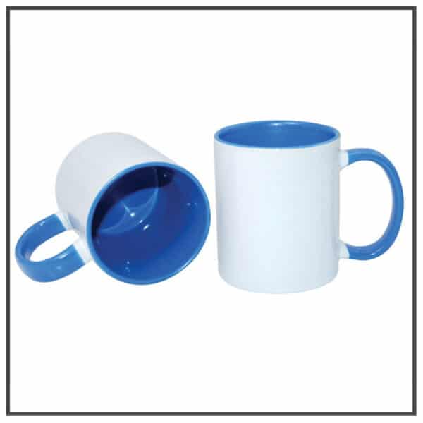 mug publicitaire bicolor