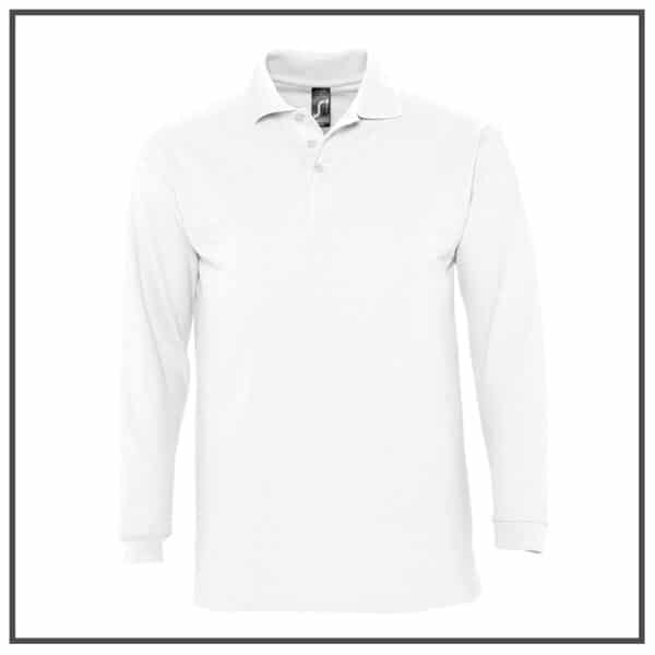 polo personnalise manches longues