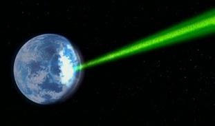 image laser destruction planete terre