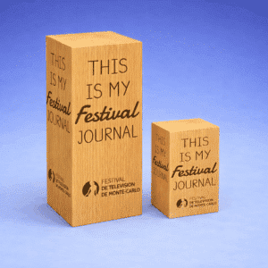 Trophées en bois personnalisables, gravure laser et marquage couleurs