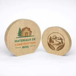 Trophées en bois personnalisés