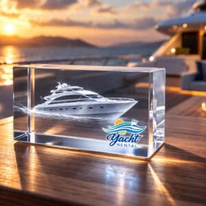 Bloc de verre gravé 80x50x50 mm