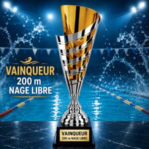 Coupe personnalisée bicolore métal