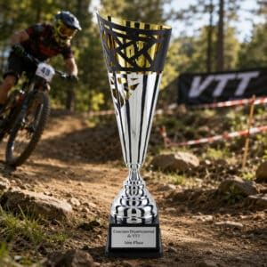 Coupe trophée vase personnalisé