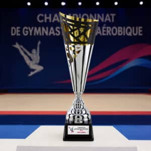 Coupe trophée vase personnalisé