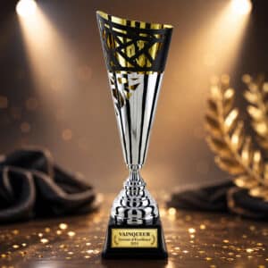 Coupe trophée vase personnalisé