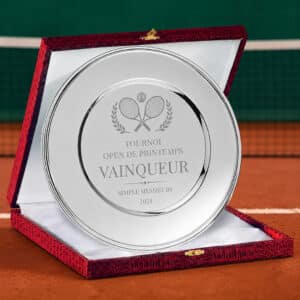 Trophée Assiette Métal Personnalisée Ø 30 mm