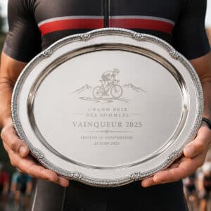 Trophée plateau personnalisable gravure laser