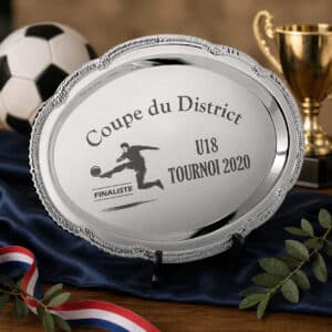 Trophée plateau personnalisable gravure laser